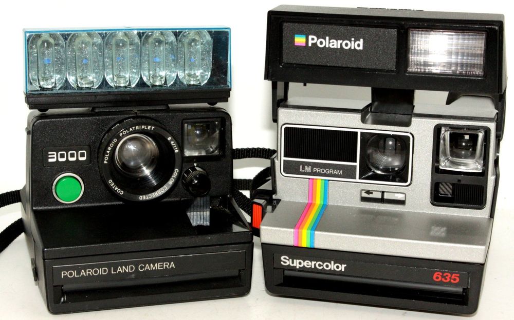 Polaroid Supercolor 635 Fotocamera Istantanea | Usa Pellicola 600 | Testata Funzionante Con Scatola