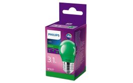 Philips LED 3,1 W (25 W) E27, Grün