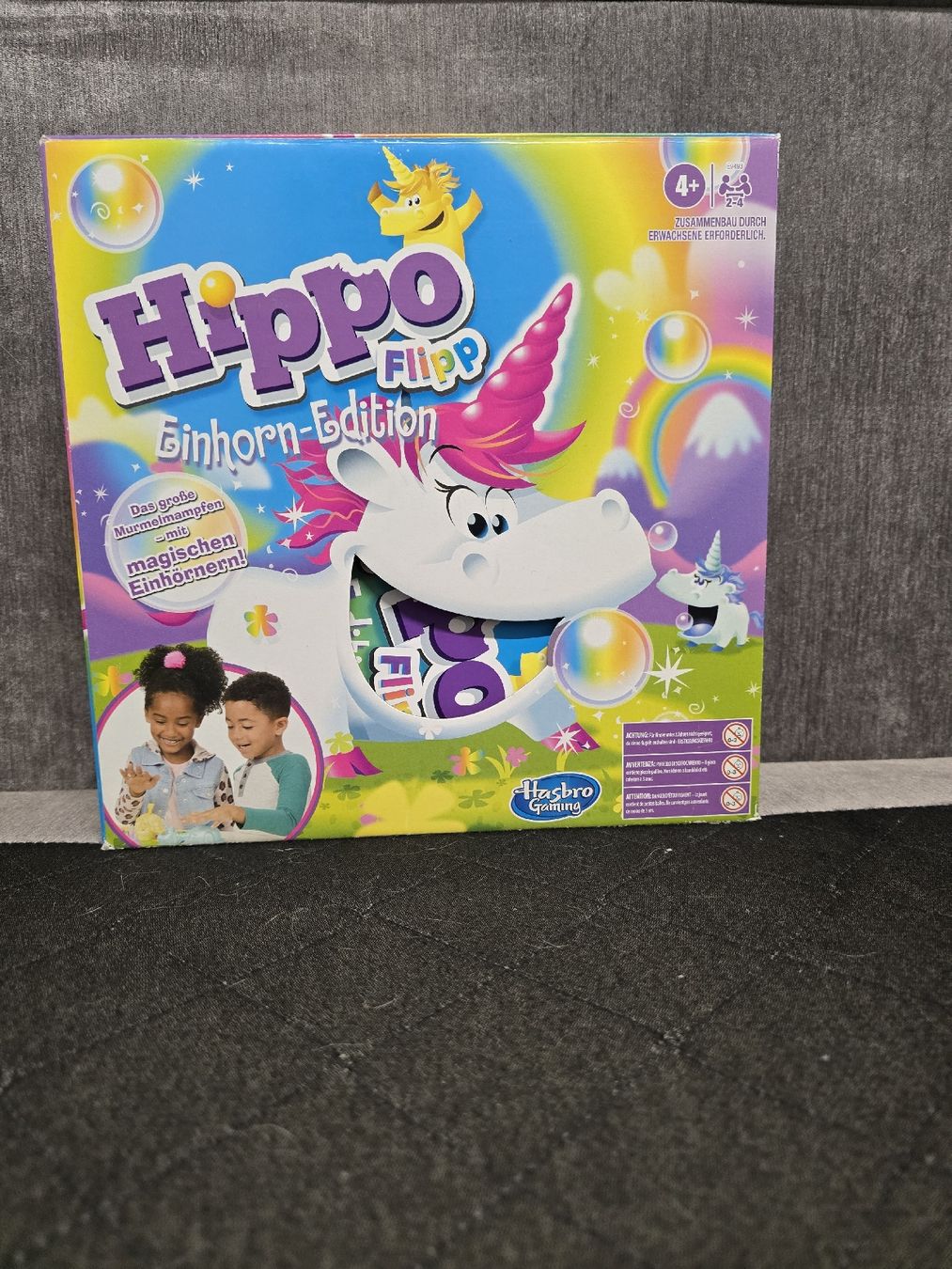 Hasbro Giochi: Hippo-Flipp Einhorn-Edition Spiel – Usato da Salez venduto da Nellmm
