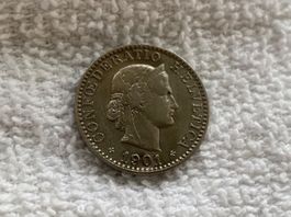 20 centimes/Rappen 1901