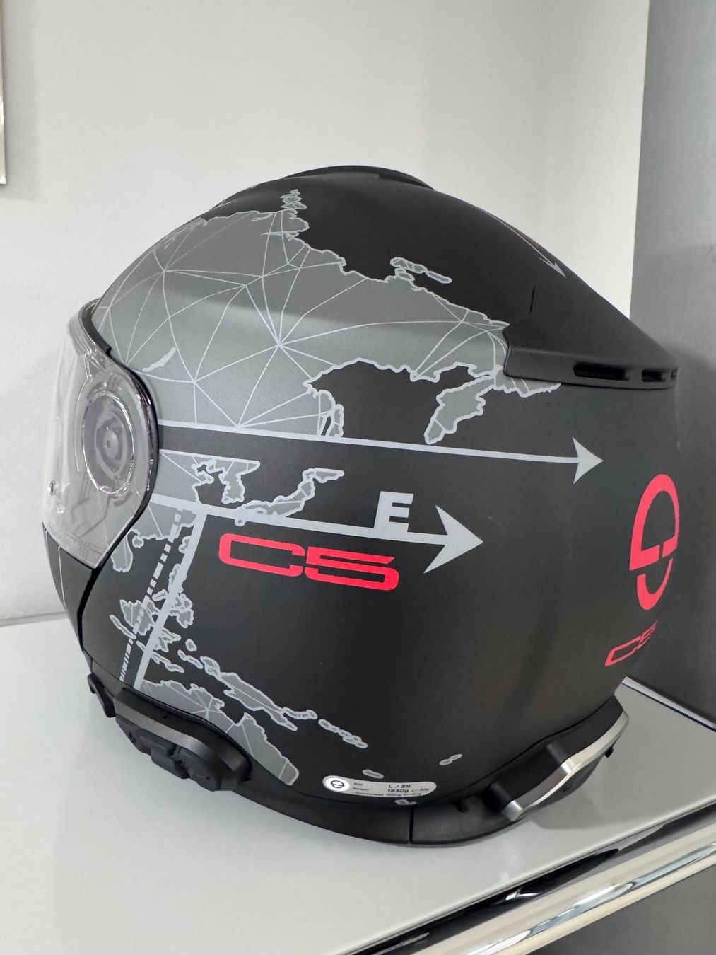 Schuberth Caschi & visiere: Casque modulaire Schubert C5 intercom – Nuovo (secondo la descrizione) da Satigny venduto da z750 2