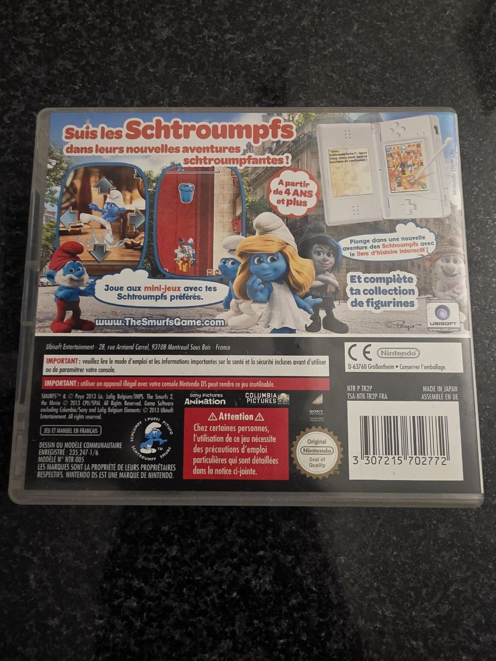 Giochi: The Smurfs 2 Nintendo DS – Usato da Chavornay venduto da Crash37 1