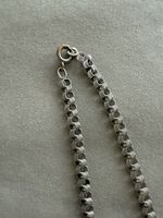 Silver 835 Chain Necklace, 12g, 35cm Long