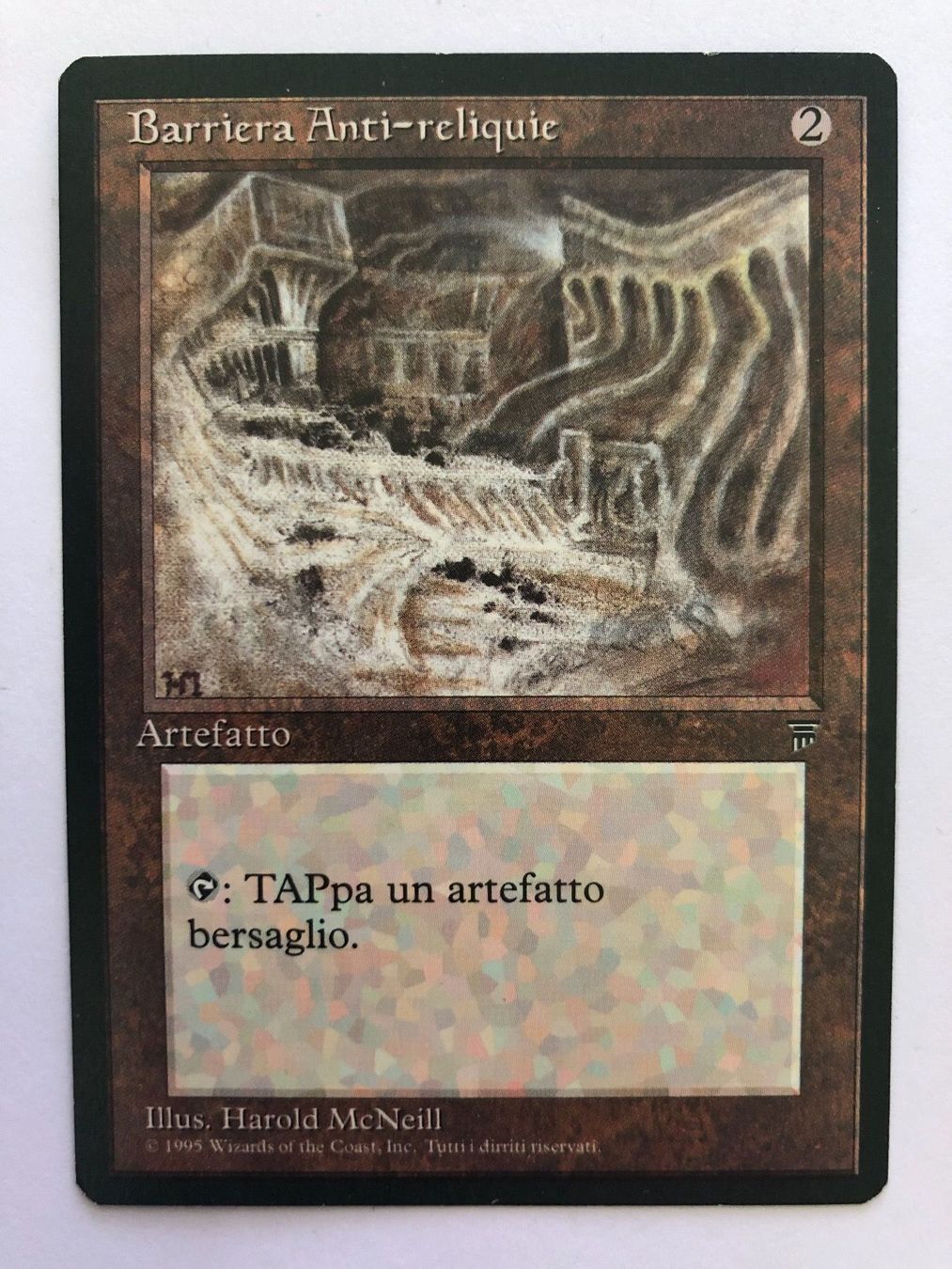 Cartoline: MTG - Barriera Anti-reliquie – Usato da Zürich venduto da T_H_O_M_A_S