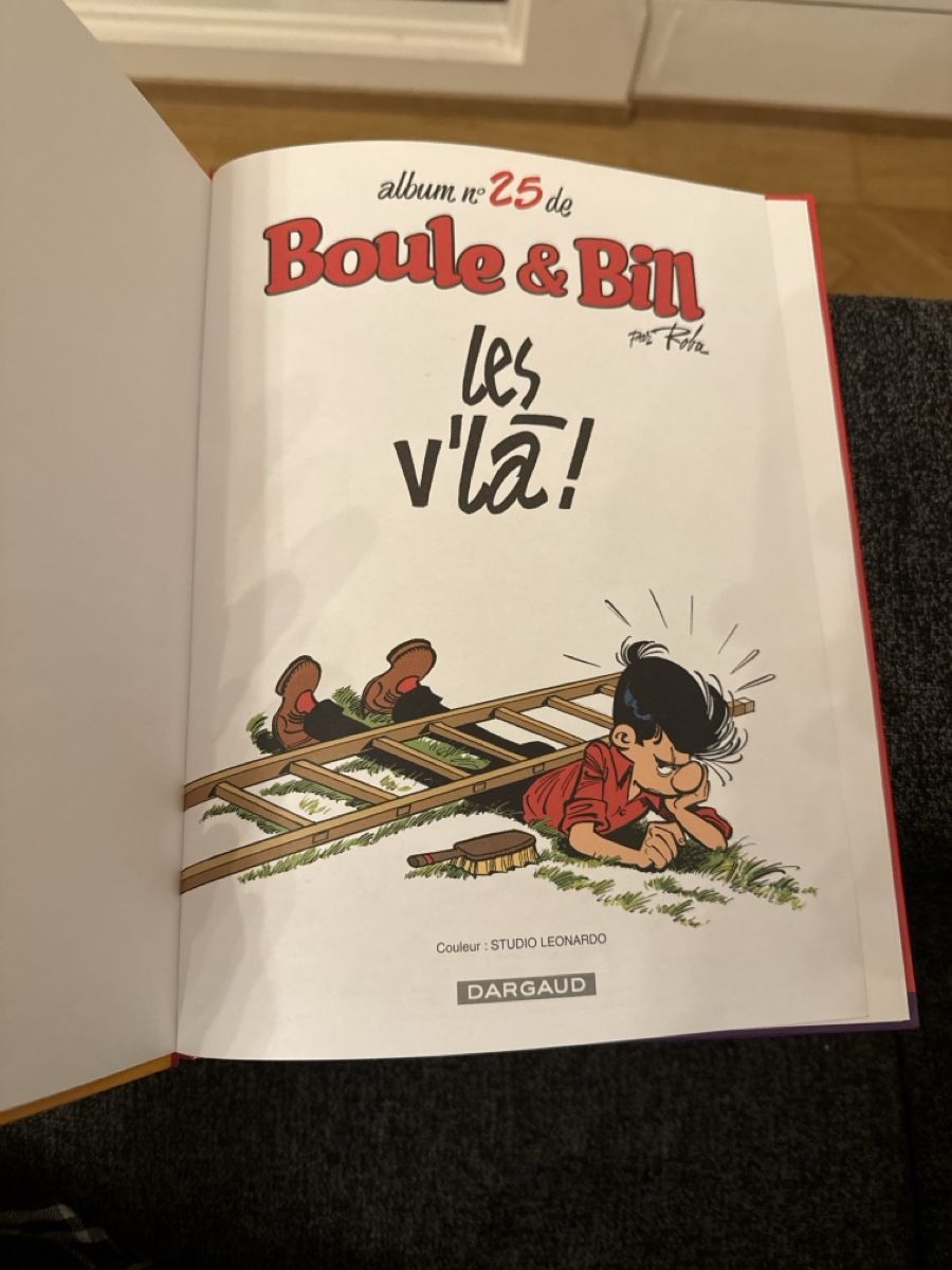 Fumetti: BD BOULE & BILL - TOME 25 - ÉDITION ORIGINALE 2007 – Nuovo (secondo la descrizione) da Genève venduto da Emorejac 1