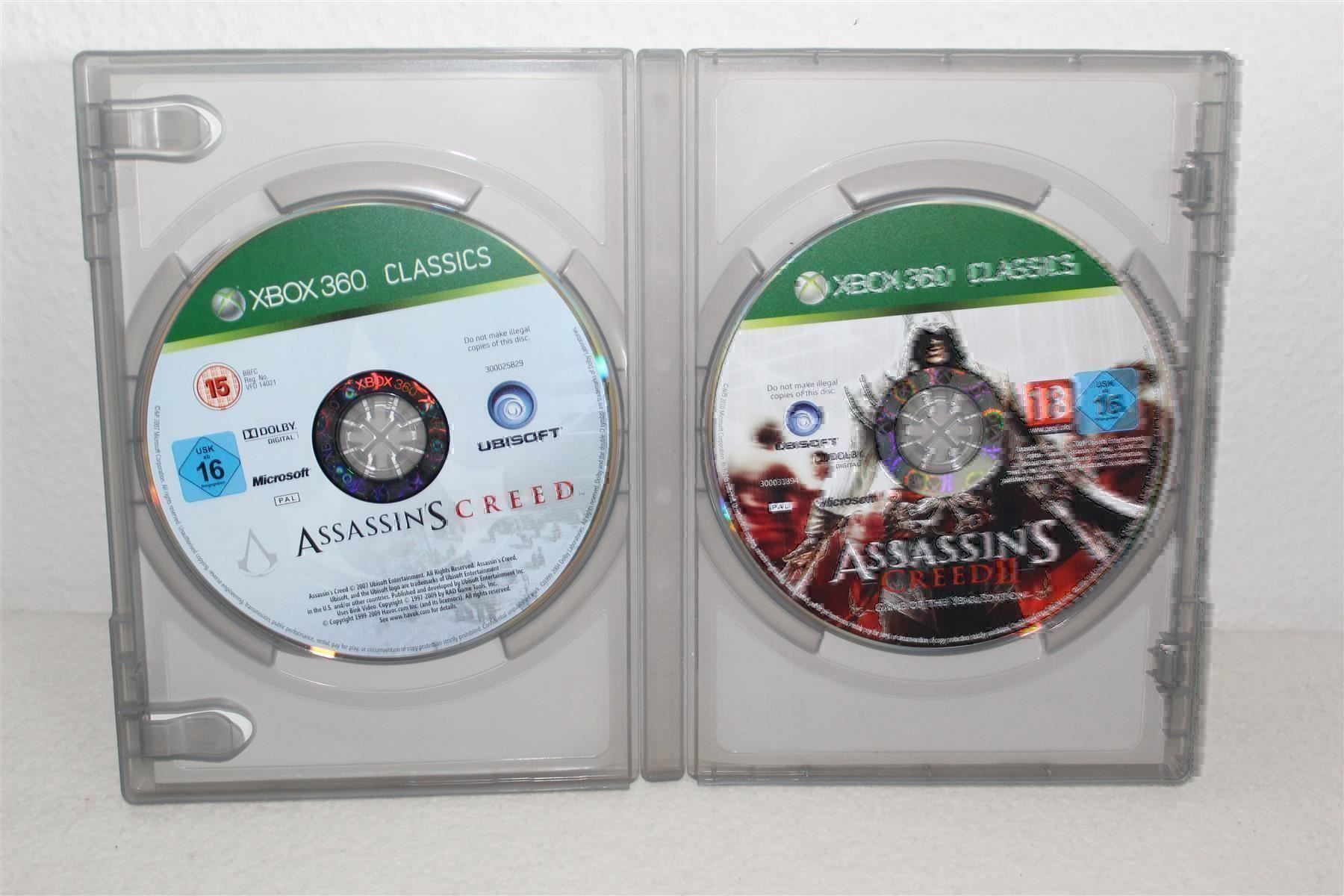 Giochi: Assassin's Creed 1+2 Double Pack – Usato da Reinach BL venduto da RetroGamesSportsMore 1