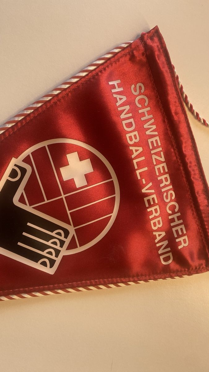 Bandiere: Originalwimpel Schweizerischer Handball - Verband SHV – Nuovo (secondo la descrizione) da Stetten SH venduto da Christian_Stetten