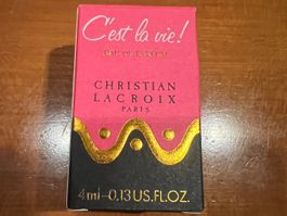 Christian Lacroix "C'est la vie!" Mini Parfum, Vintage