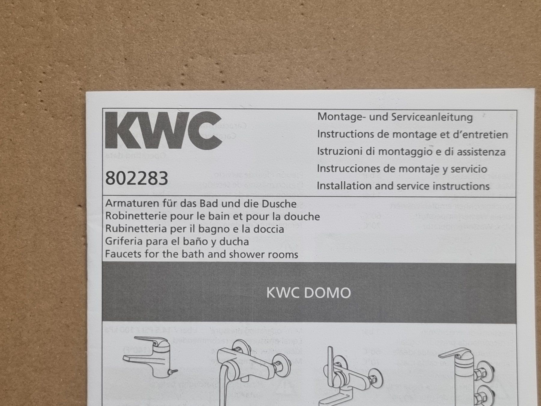 Kwc Rubinetteria: KWC Domo  (2013-)  802283 – Nuovo e nell'imballaggio originale da Niederrohrdorf venduto da siliconbrain 2