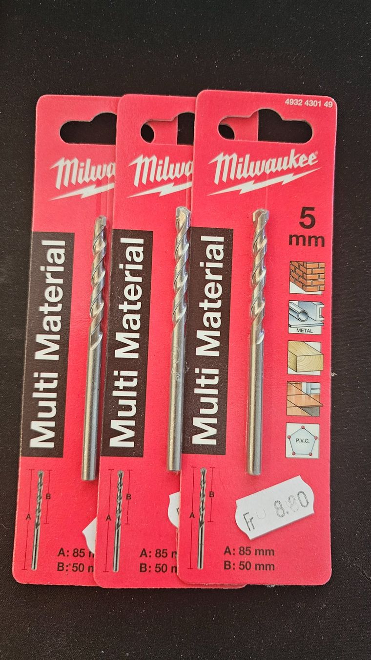 Tutti gli attrezzi: Milwaukee Multi Material Bohrer Set – Nuovo e nell'imballaggio originale da Jegenstorf venduto da Bracher_Store 3