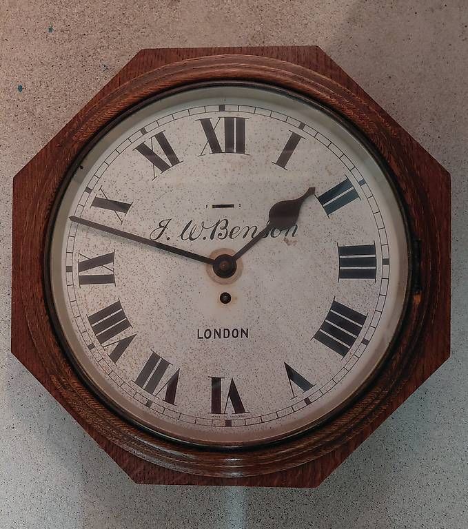 Orologi da terra & Orologi da parete: j.w.benson London Wanduhr – Usato da Nürensdorf venduto da sus_lgx6