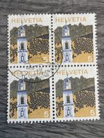 Briefmarkenblock Helvetia 5 Rp. Chiesa di S. Pietro i. R.