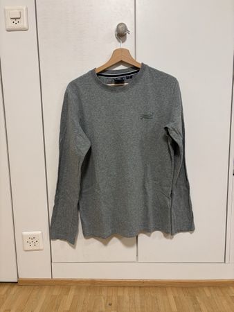 Superdry Langarm T-Shirt Grösse M