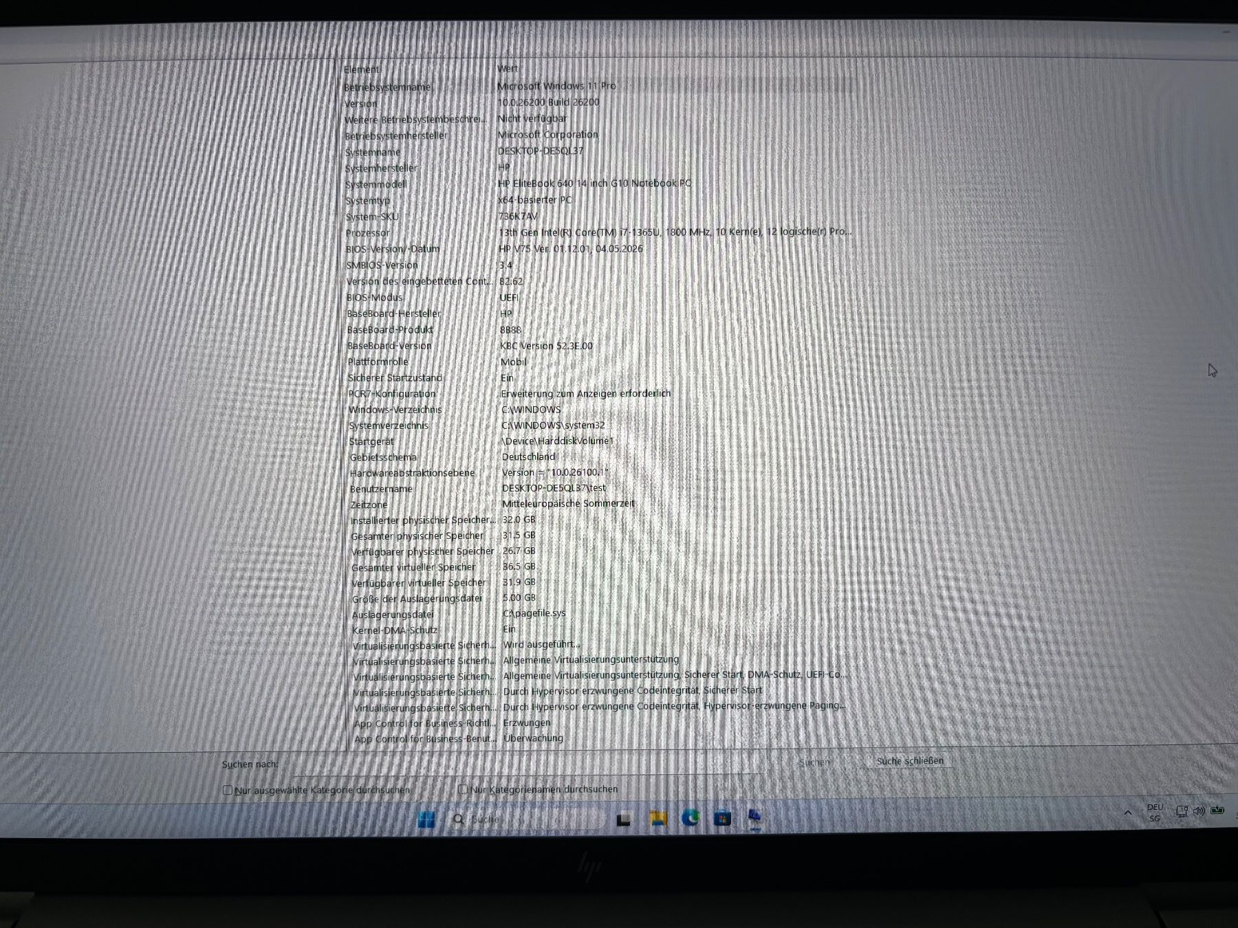 Hewlett Packard Portables: HP EliteBook 640 G10 W11 Pro – D'occasion à Schlieren par Teku52ZH 6