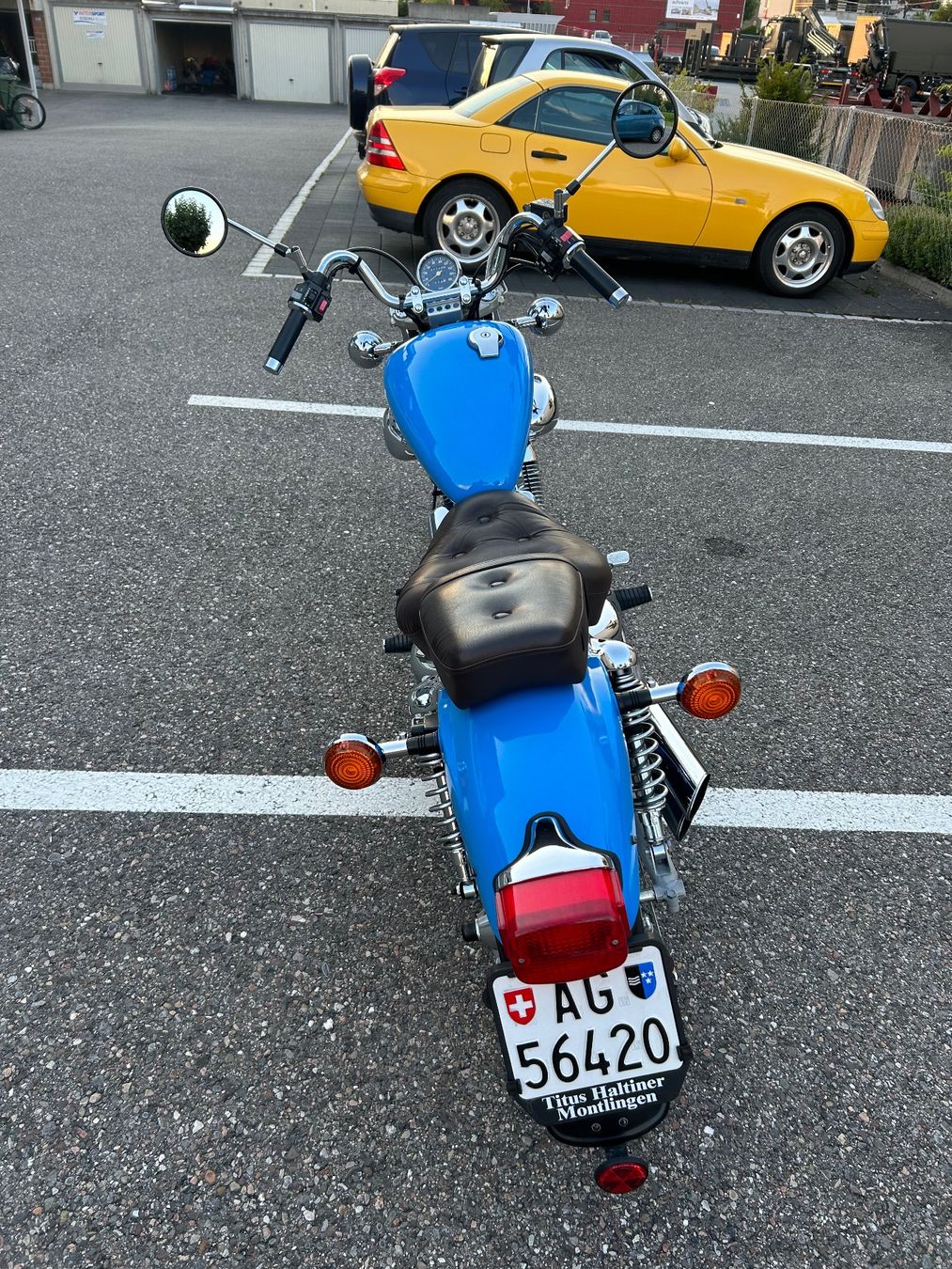 Yamaha Chopper: Yamaha 535 XV/Virago -32 KW – Usato da Boswil venduto da ton_snt8 4