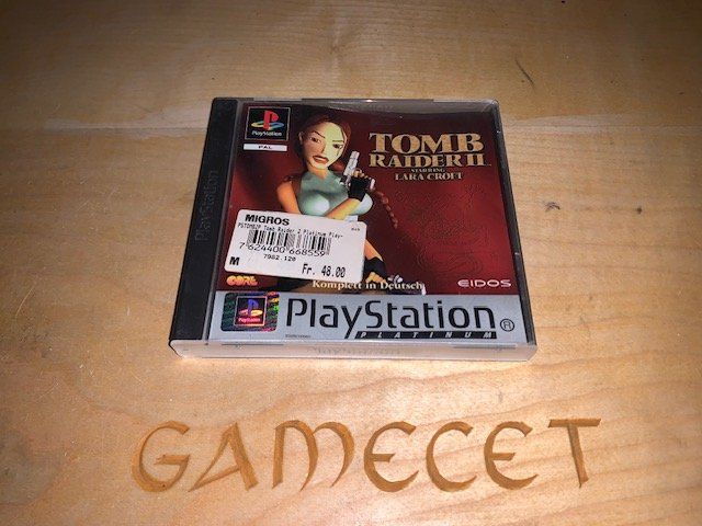 Tomb Raider II 2 Sony Playstation PS1 (Gebraucht) in Steinach für CHF