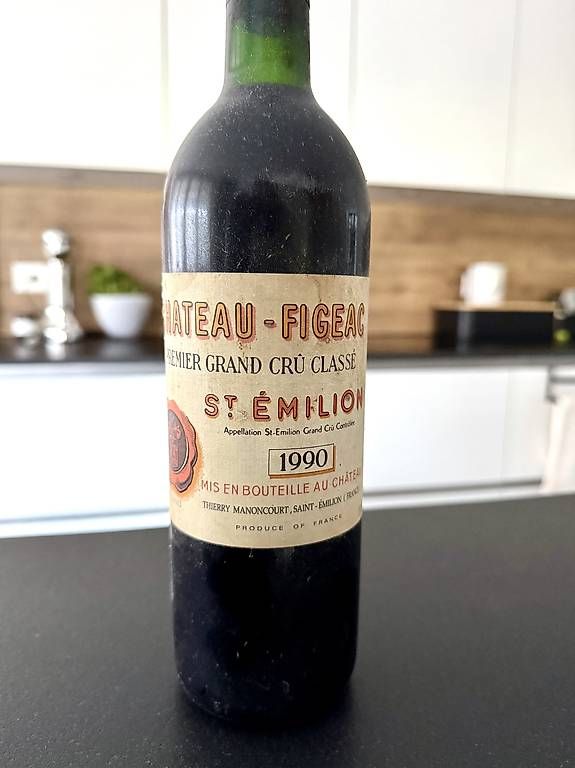 Vino: Chateau Figeac 1990 Rotwein – Usato da Gwatt (Thun) venduto da Bennae