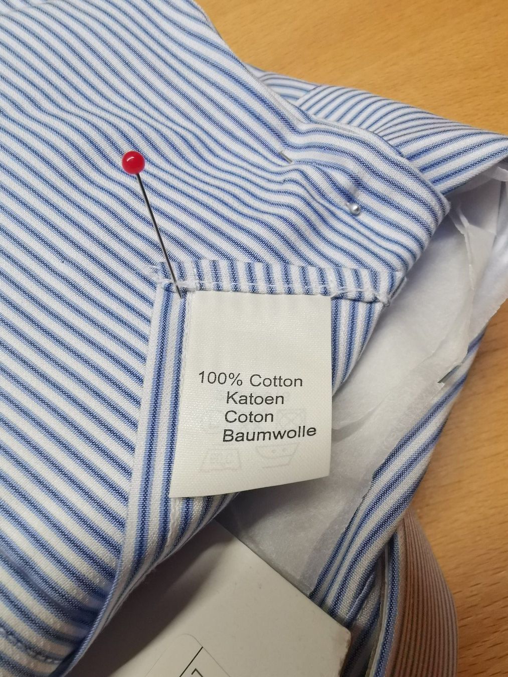 Paul Kehl Camicie: Herrenhemd Langarm, paul kehl, NEU, hellblau – Nuovo e nell'imballaggio originale da Seuzach venduto da NaehdesignMirjam 4