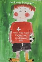 Fussball, Bildkarte «der kleine Schweizer» 