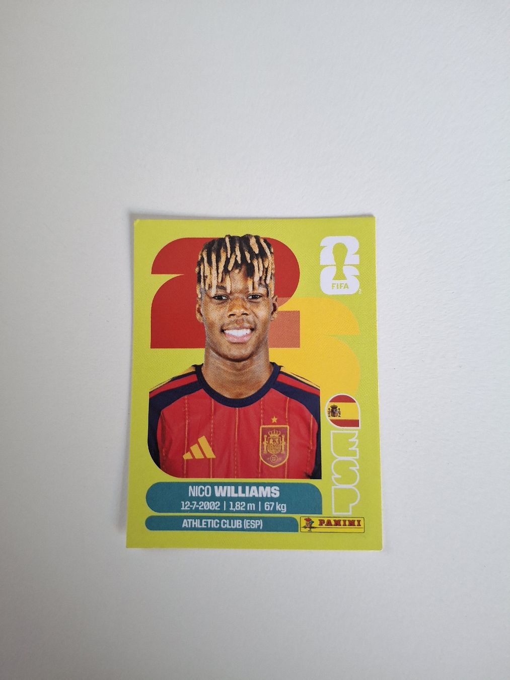 Panini Carte collezionabili: Panini Sticker WM 2026 ESP 17 Nico Williams – Nuovo (secondo la descrizione) da Grosshöchstetten venduto da mro_kp9n
