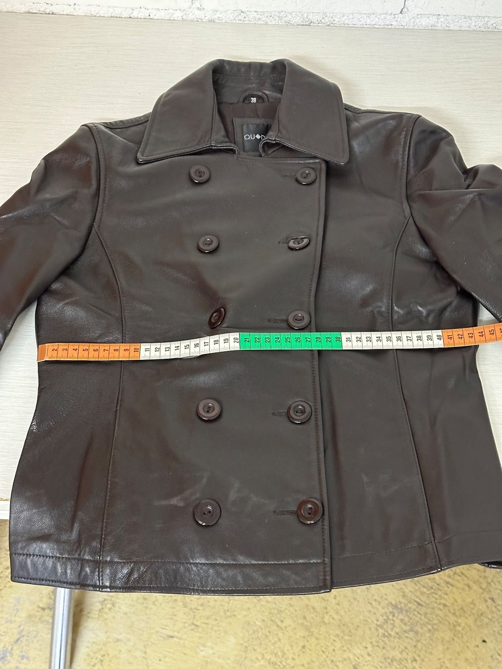 Giacche: 1 braunLeder Damejacke QUADRO grösse 38 – Usato da Thun venduto da jeff070 7