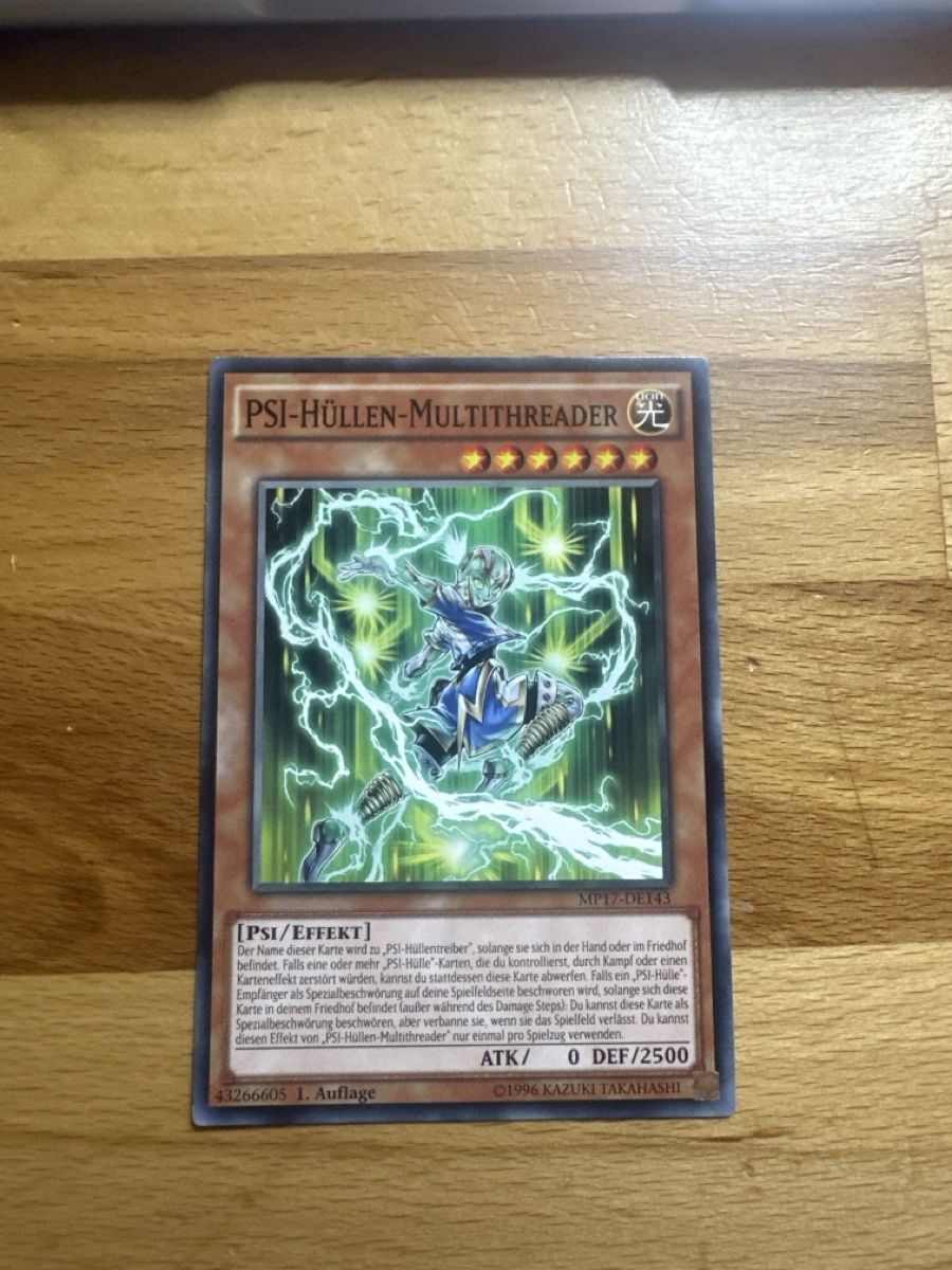Yugioh Sammelbilder & Trading cards: PSI-Hüllen-Multithreader MP17-DE143 1. Auflage – Neu (gemäss Beschreibung) aus Schaan von Hermine2018