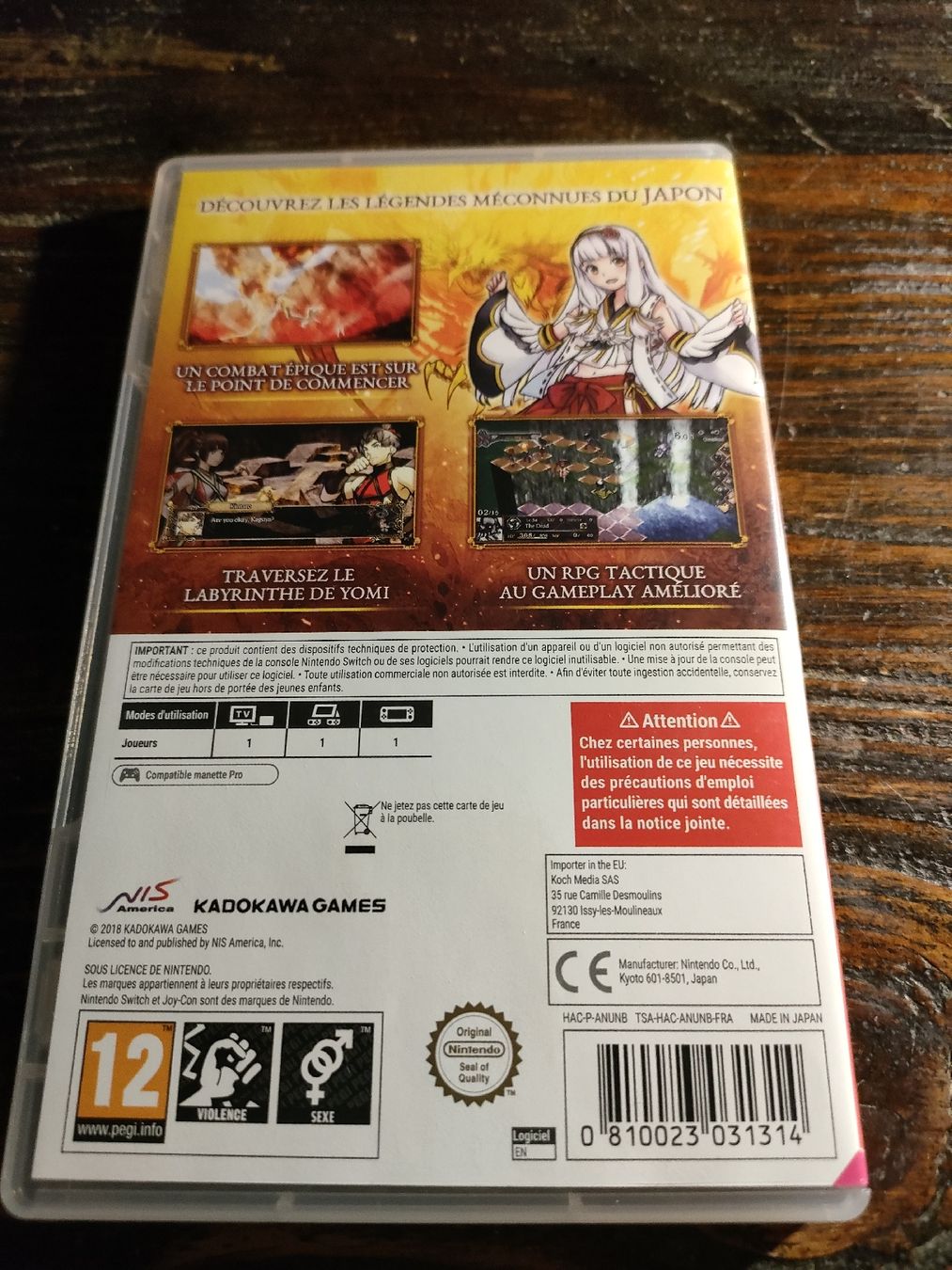 Nintendo Jeux: God Wars: The Complet Legend sur Switch – D'occasion à La Chaux-de-Fonds par nwa_w9zt 1