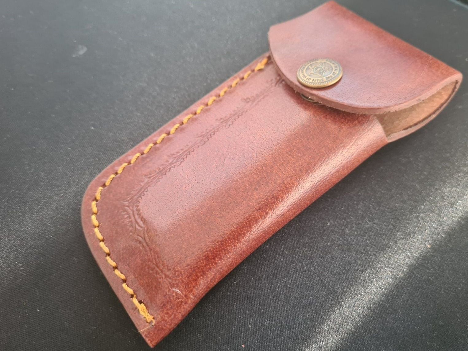 Coltelli tascabile: Damast Taschenmesser Horn – Nuovo (secondo la descrizione) da Bern venduto da Respirit 7