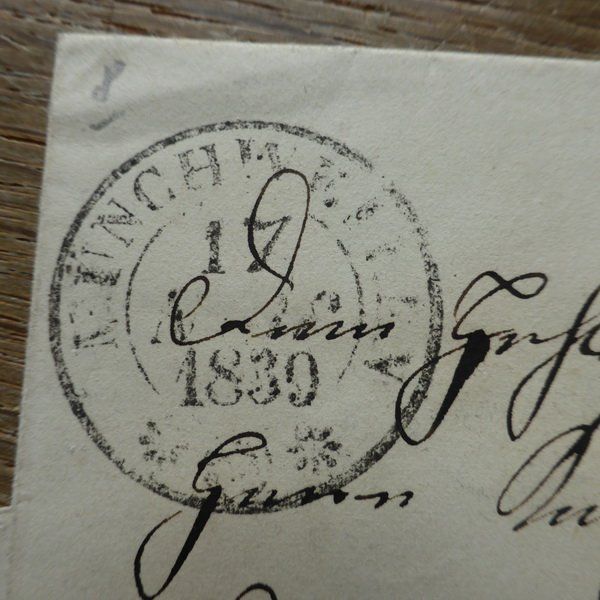 Alle Briefmarken: 1839  VORPHILA - FALTBELEG /  Stempel ? – Gebraucht aus Egliswil von Trens01 1