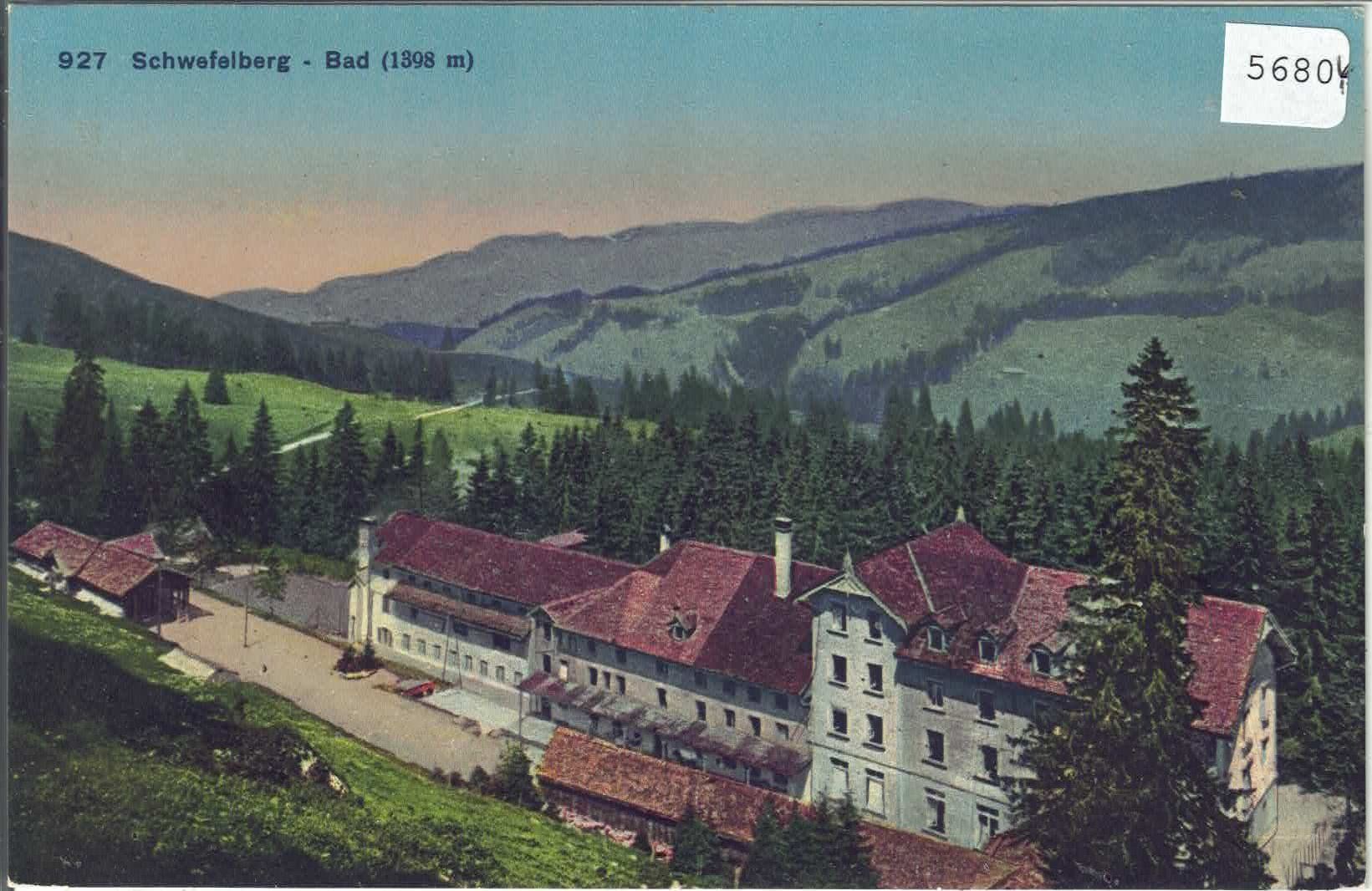 Ansichtskarten: Schwefelberg Bad - Litho – Gebraucht aus Ettingen von Kartenplanet