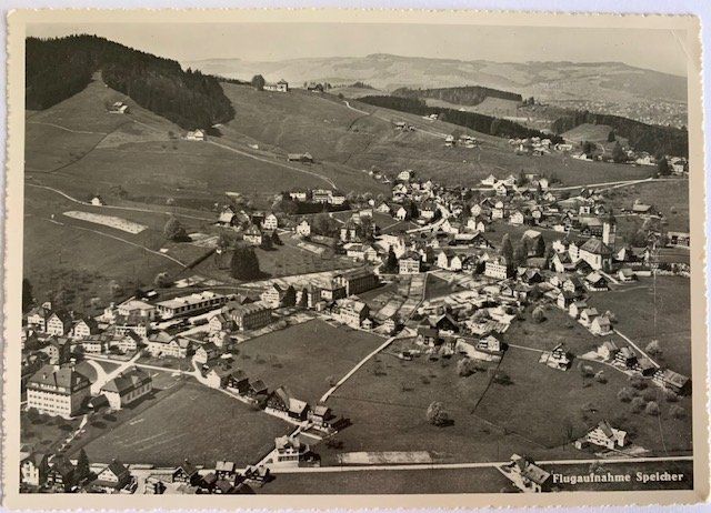 Cartes postales: AK Speicher - Flugaufnahme – D'occasion à Gundetswil par Egro100