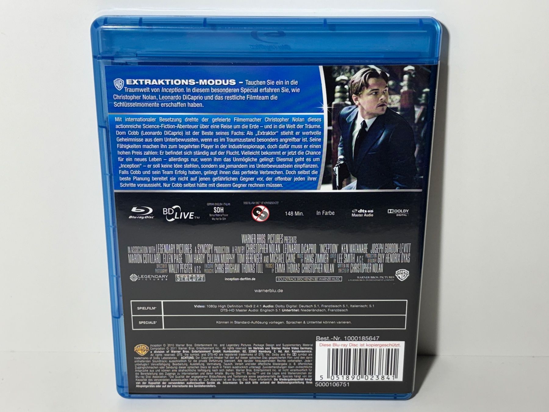 Tutti i DVDs: Inception Blu Ray – Usato da Wilderswil venduto da Sstriker 1