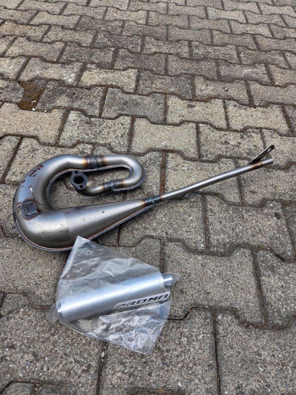 Puch Sistemi di scarico: Auspuff Proma Circuit Puch – Usato da Rothrist venduto da motobaer