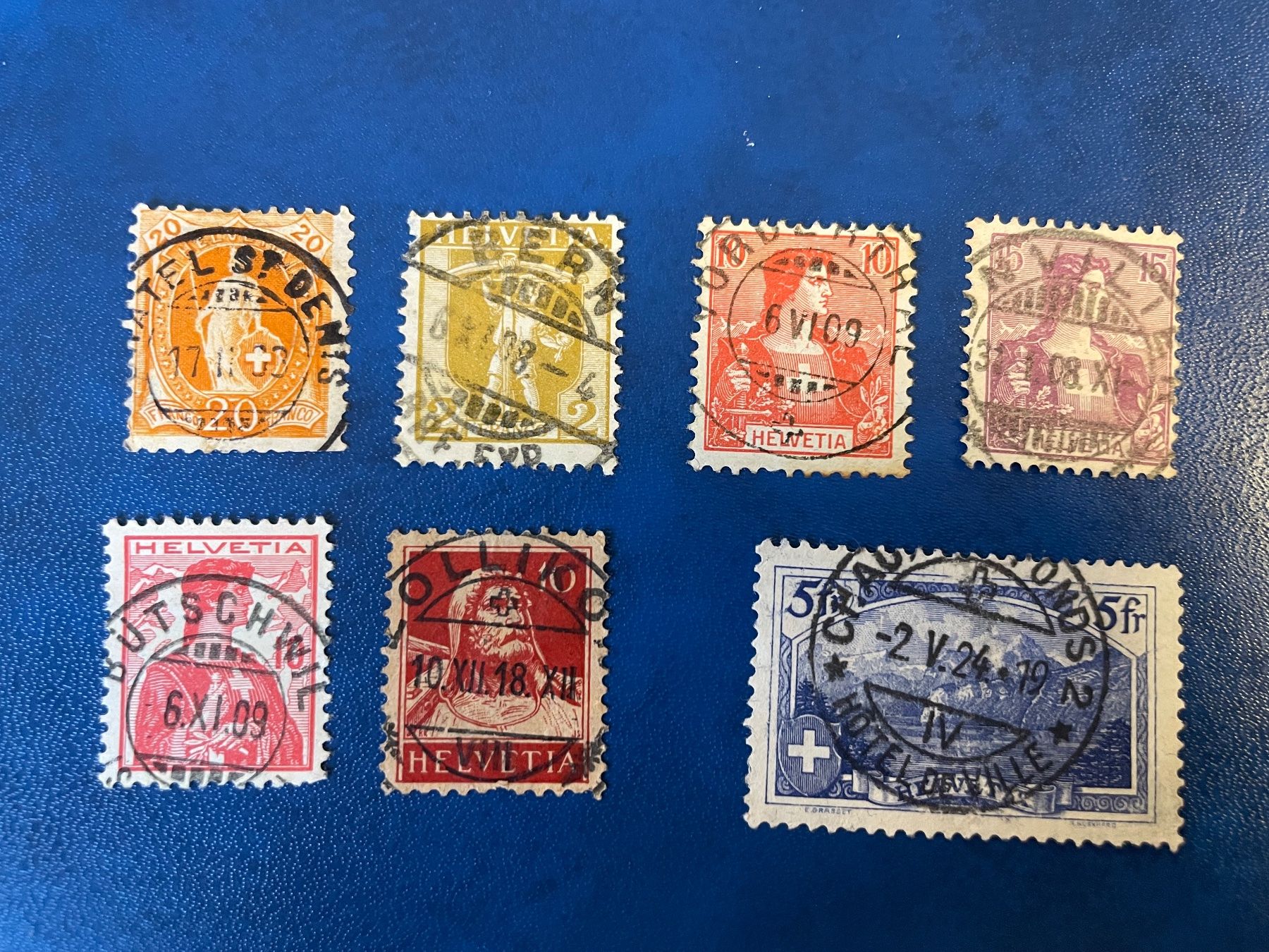 Tutti i francobolli: Sammlung Altschweiz // teils seltene Stempel – Usato da St-Légier-Chiésaz venduto da Theo006