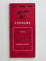 Espagne 1963: Guide Rouge Michelin