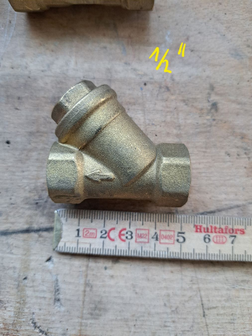 Sanitari: Leitungsfilter 1/2" Messing – Nuovo (secondo la descrizione) da Seengen venduto da Allshop1 1