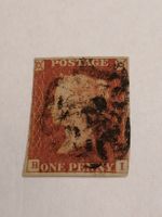 One Penny Red 1841, Platte 13