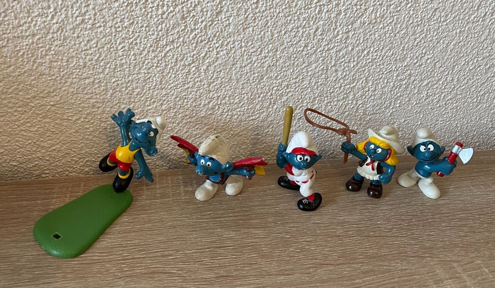 Vintage 80’s Schlümpfen Smurf Collection & Smurf House | Kaufen auf Ricardo