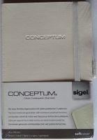 Notizbuch Conceptum, weiss, liniert, 93x140mm / A6