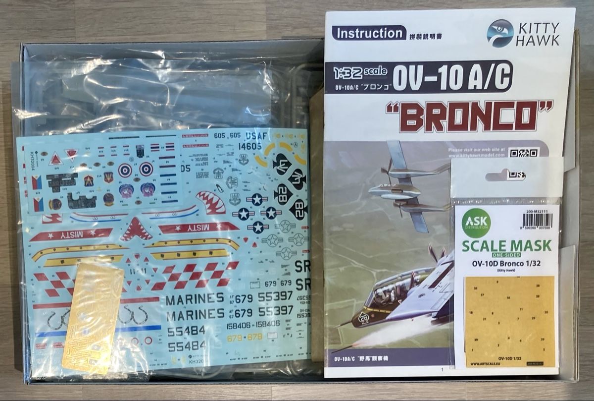 Kits de montage: 1/32 Kitty Hawk OV-10 A/C Bronco – Neuf (Voir description) à Muttenz par TamiyaFanboy79 1