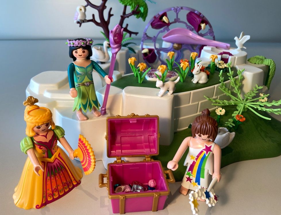 Playmobil, Prinzessinnen am Kristallsee mit Wasserrad Kaufen auf Ricardo