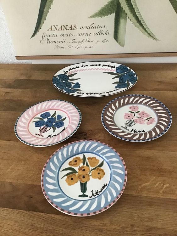 Dessertteller mit Kuchenplatte H&amp;M Home | Kaufen auf Ricardo