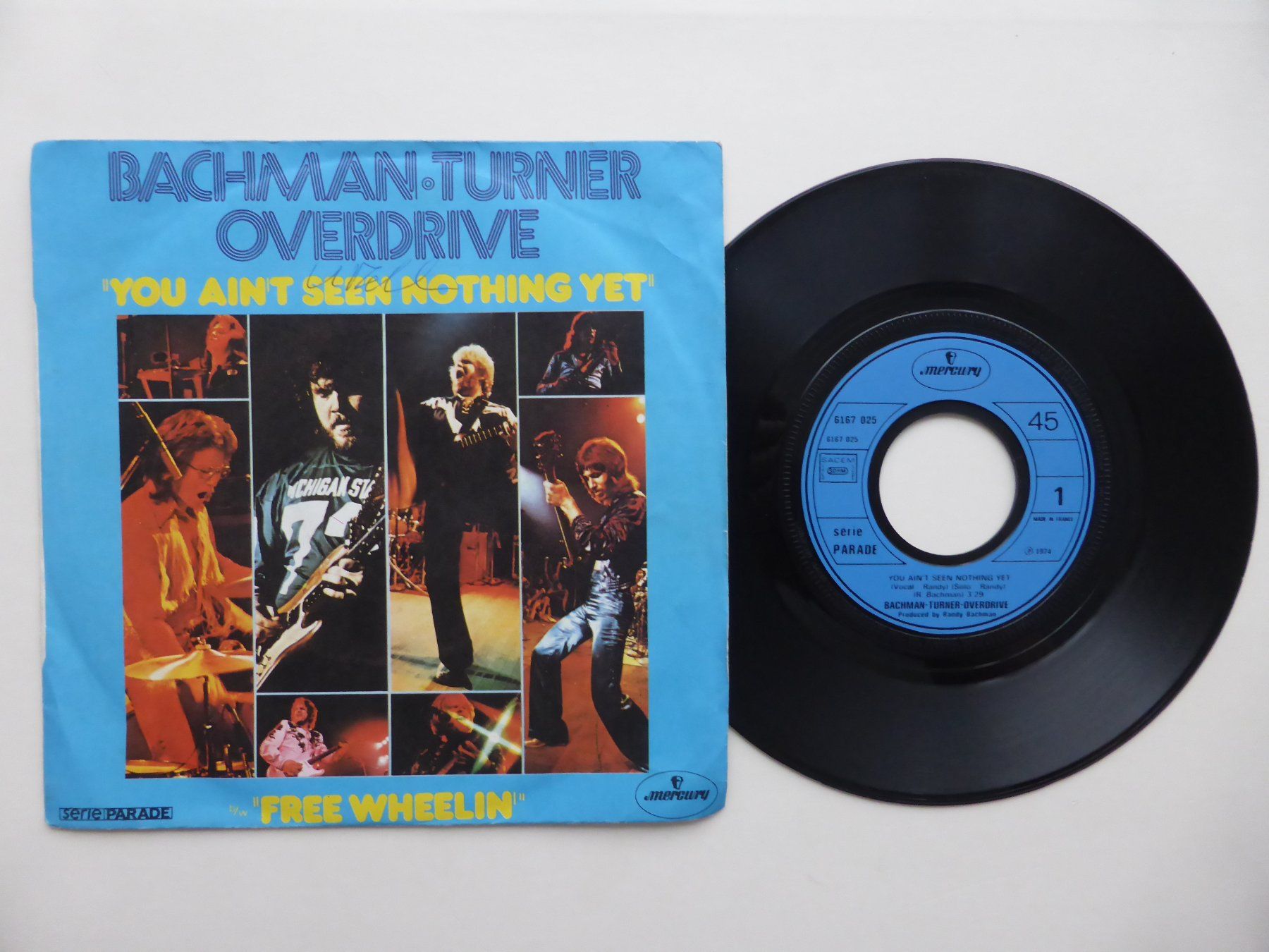 Dischi in vinile: VINYL SINGLE  BACHMANN TURNER OVERDRIVE – Usato da Küssnacht am Rigi venduto da Mondkinder