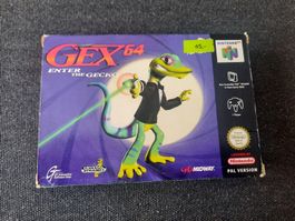 Gex 64 CIB Nintendo 64 N64