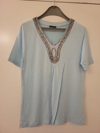 Vintage T-Shirt Gr. L mit Pailletten