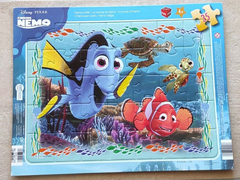 Disney Puzzles: Puzzle Nemo Disney, 35 Teile, Alter 4+ – Gebraucht aus Zollbrück von Turner5