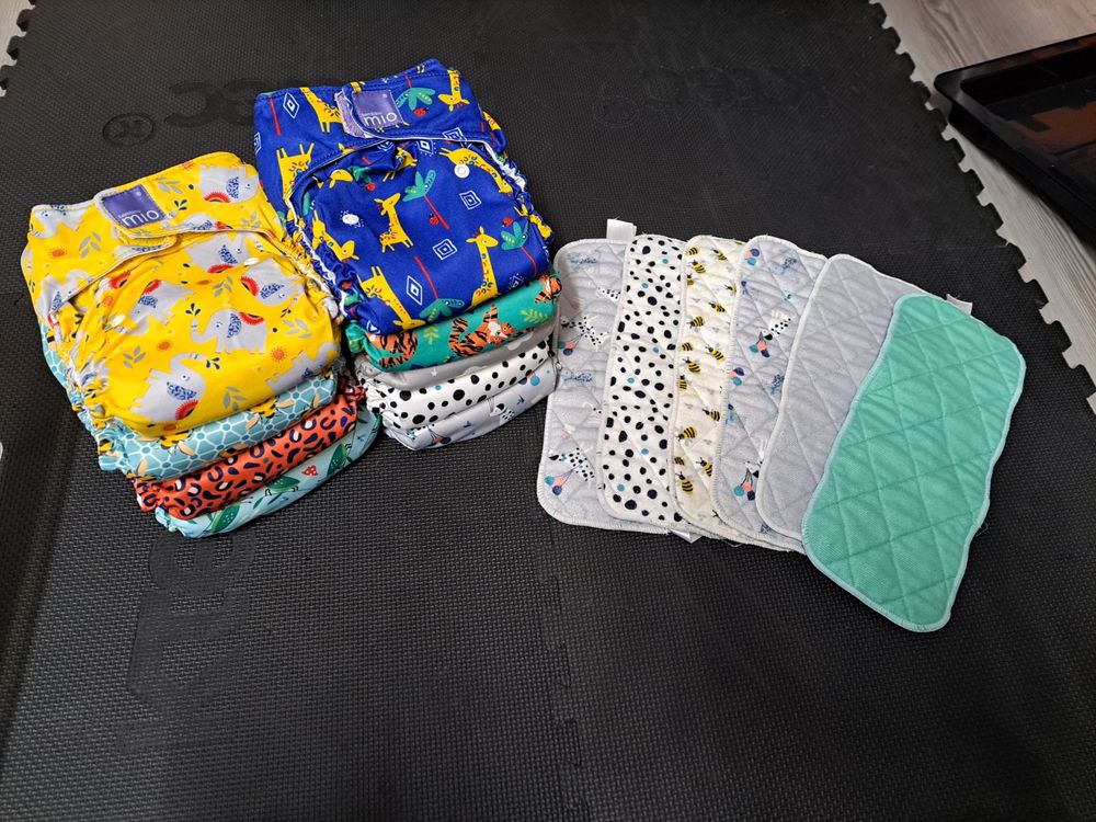 9 Stoffwindeln + 6 Einlagen, Set, Bambino mio all in one, Kaufen auf