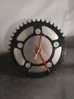 Orologio creato con corona catena moto, diametro 20 cm