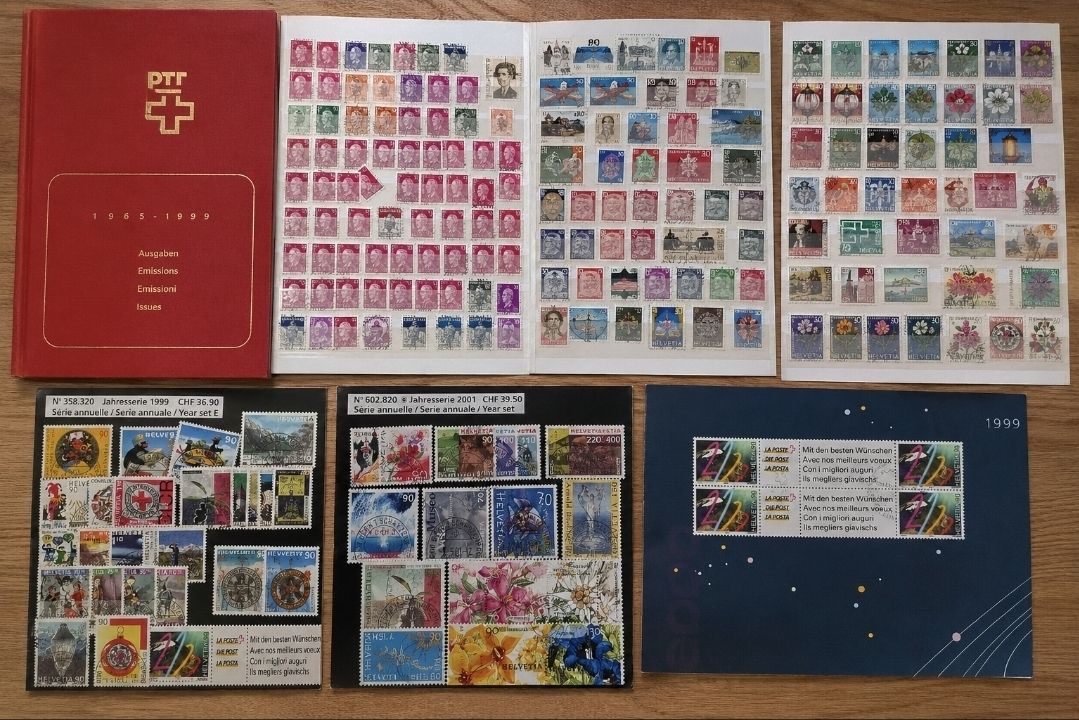 Tutti i francobolli: grosse Briefmarkensammlung – Usato da Huttwil venduto da eltolu
