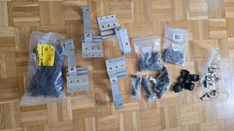 4 x K2 Dachhaken SolidHook 3S+ zzgl. div. Solarteile